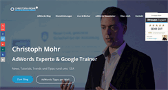 Desktop Screenshot of christoph-mohr.com
